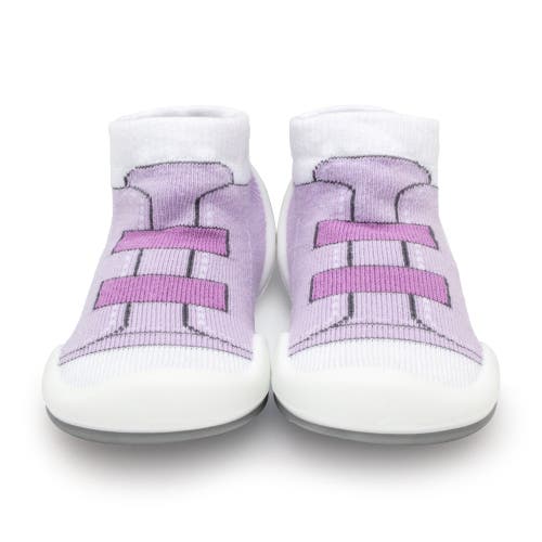 Komuello Toddler Sock Shoes Walker In Violet