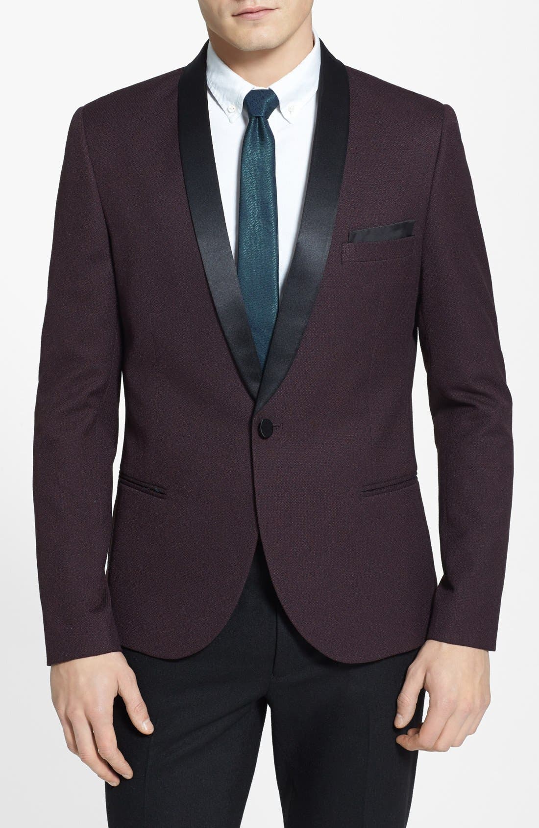 Topman Jacquard Blazer Nordstrom
