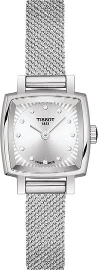 Tissot Lovely Square Diamond Bracelet Watch 20mm Nordstrom