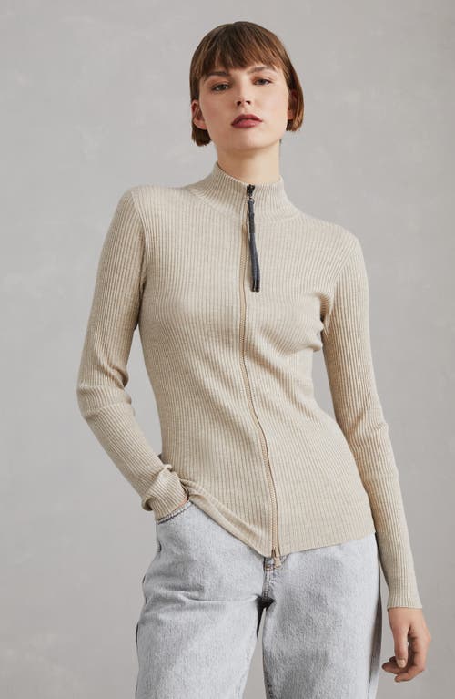 Shop Brunello Cucinelli Lightweight Cardigan In Desert