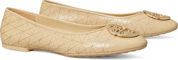 Tory burch claire ballerina hotsell flat review