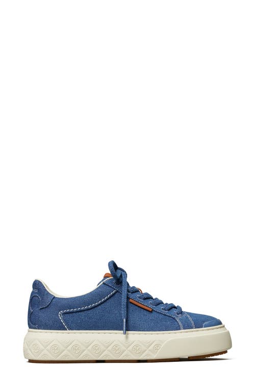 Shop Tory Burch Ladybug Sneaker In Azul/azul/azul