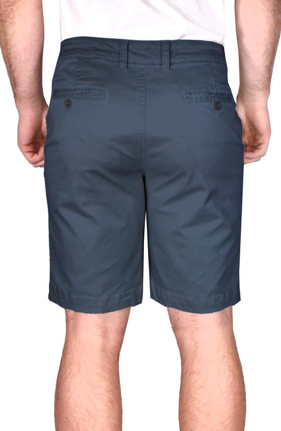 Shop Vintage 1946 Stretch Comfort Chino Shorts In Onyx