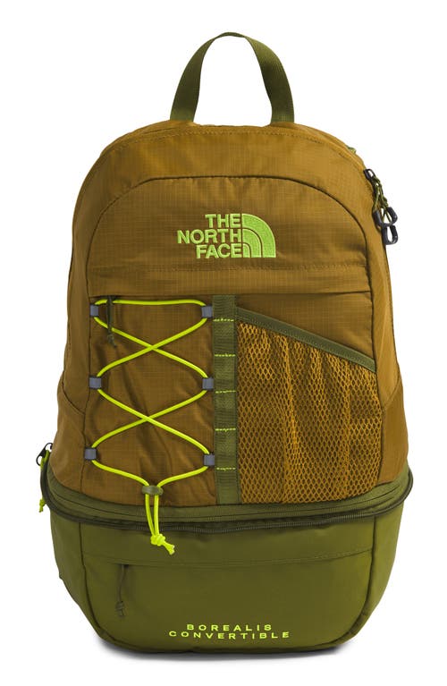 The North Face Borealis Convertible Backpack In Green