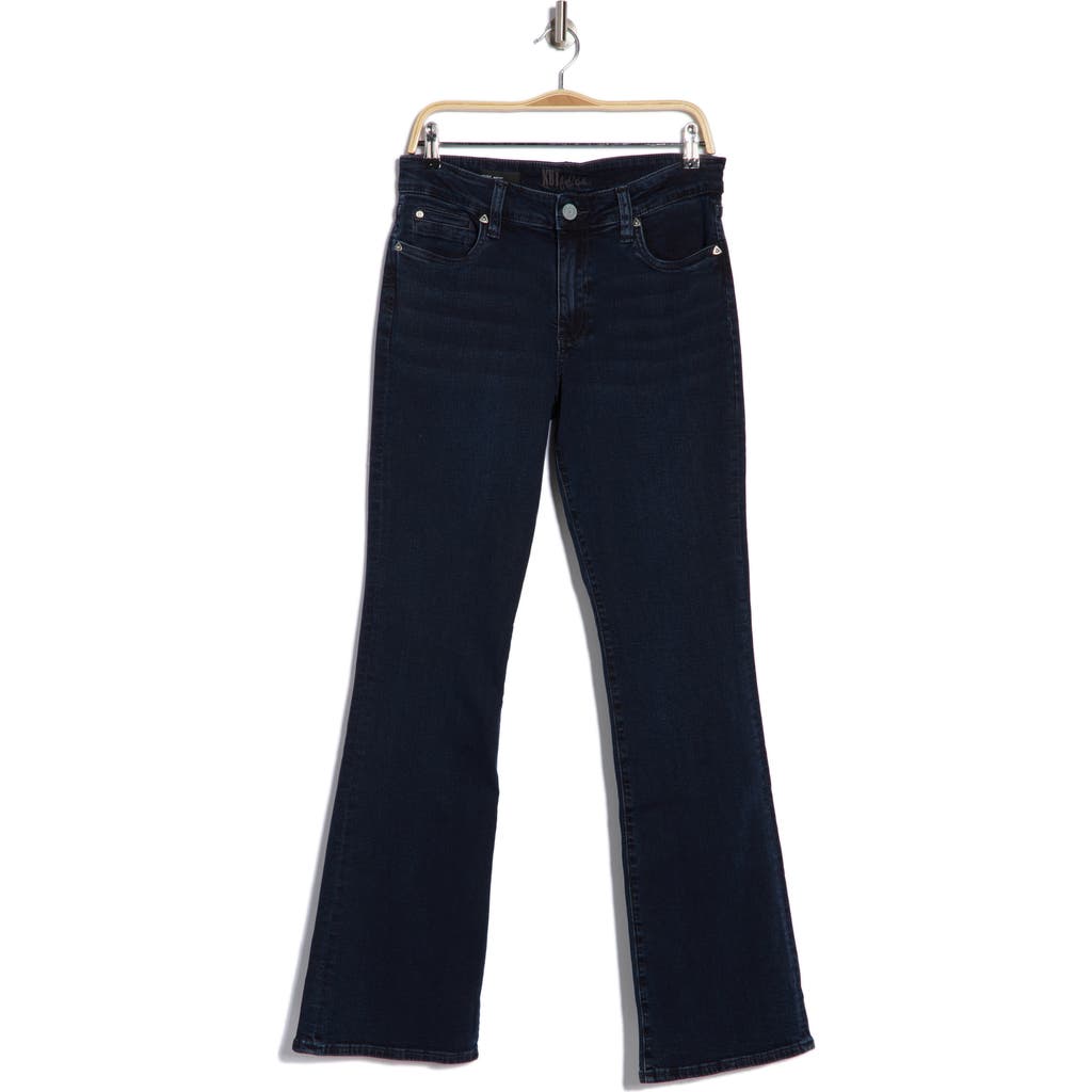 Kut From The Kloth Kelsey Fab Ab High Waist Ankle Flare Jeans In Cinquefoil