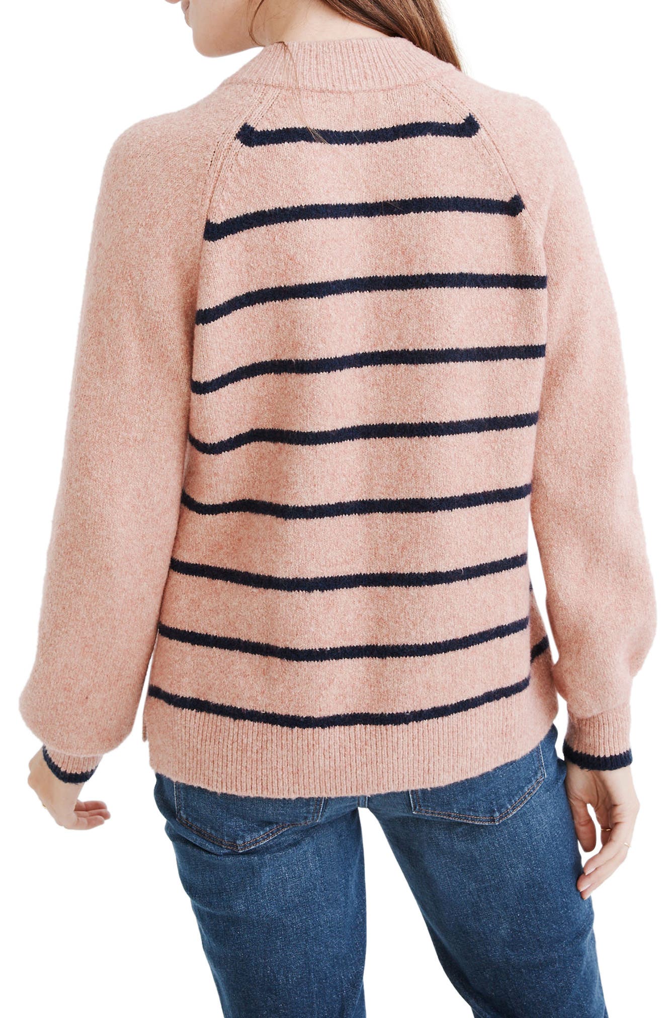 jumper with stripe down arm