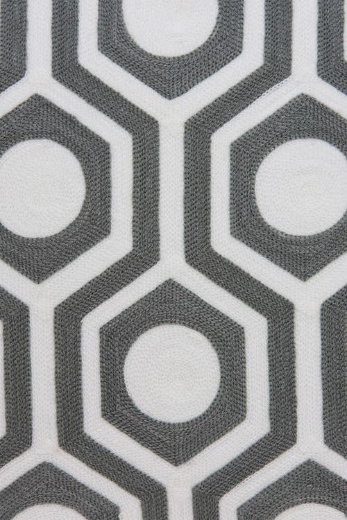Parkland Collection Ursae Traditional Pillow In Grey