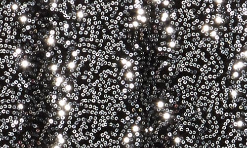 WISHLIST WISHLIST ELBOW LENGTH SLEEVE SEQUIN A-LINE COCKTAIL DRESS