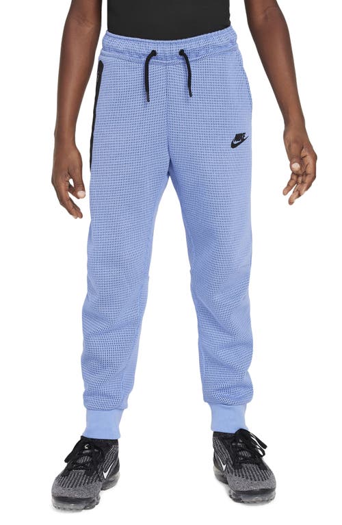 Nike Kids' Tech Fleece Sweatpants In Polar/midnight Navy/black