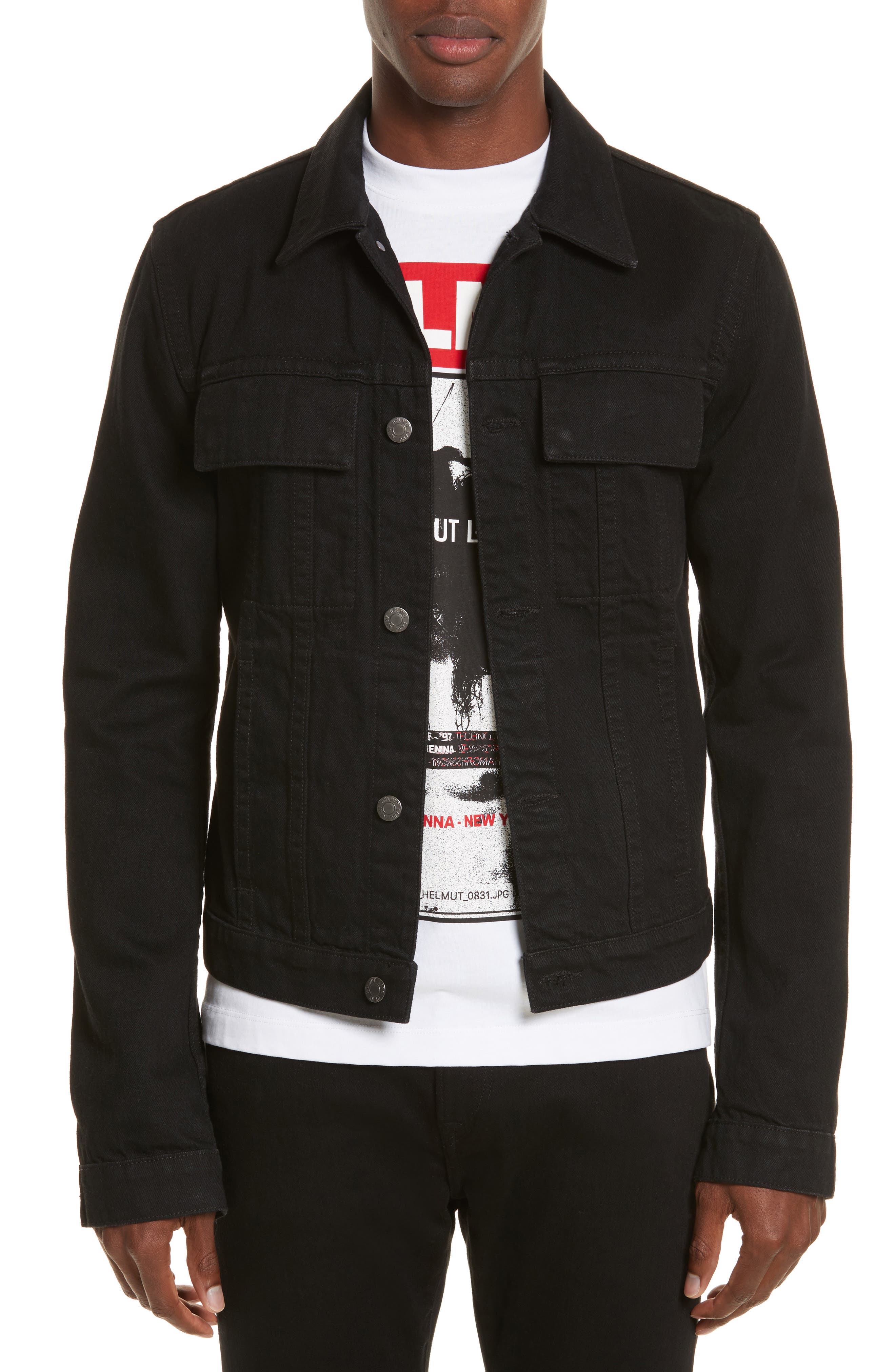 helmut lang black jacket