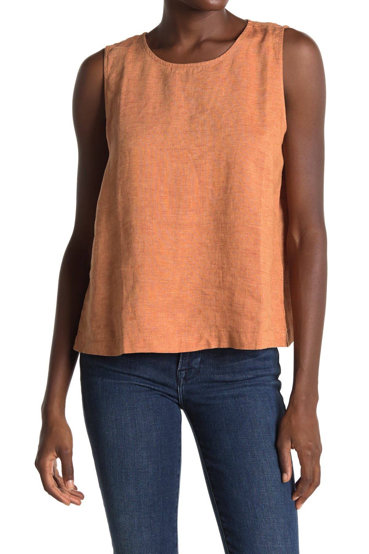 eileen fisher linen shell