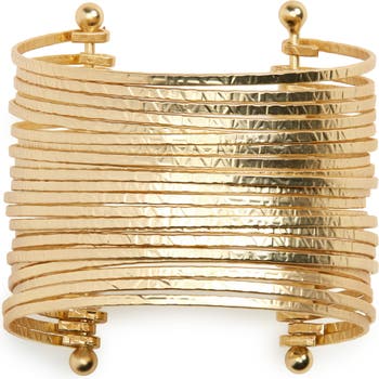 Gold bangles for sales large wrists