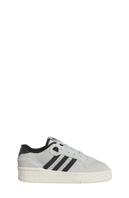 Shop Adidas Originals Adidas Kids' Rivalry Low Sneaker In Silver/black/off White