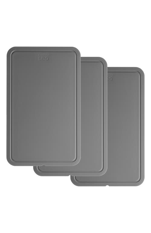 Berghoff Leo Legacy 3-piece Cutting Board Set In Gray