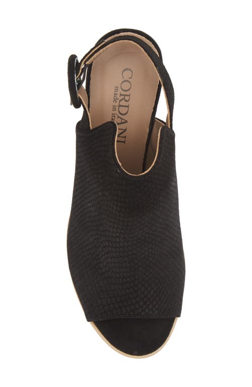 Shop Cordani Gwen Sandal In Crosta Nero