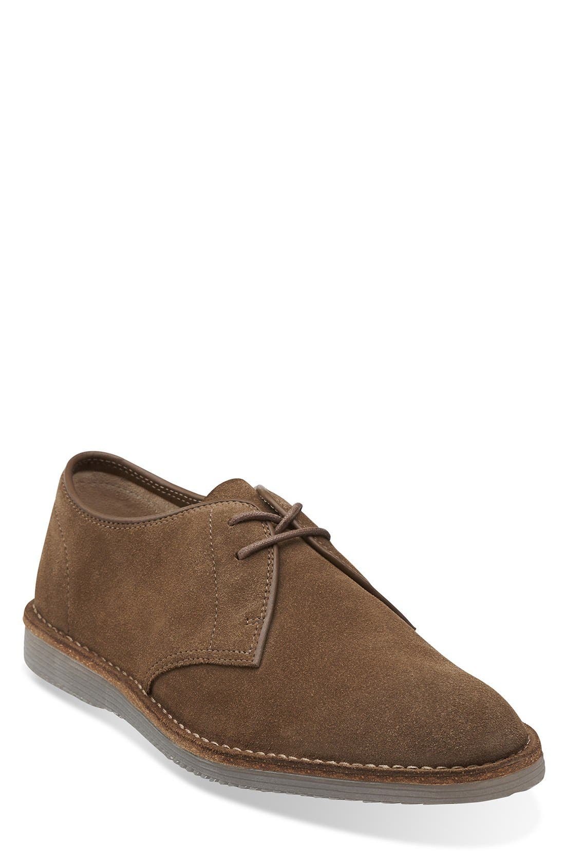 Clarks® 'Darning Walk' Suede Buck Shoe (Men) Nordstrom