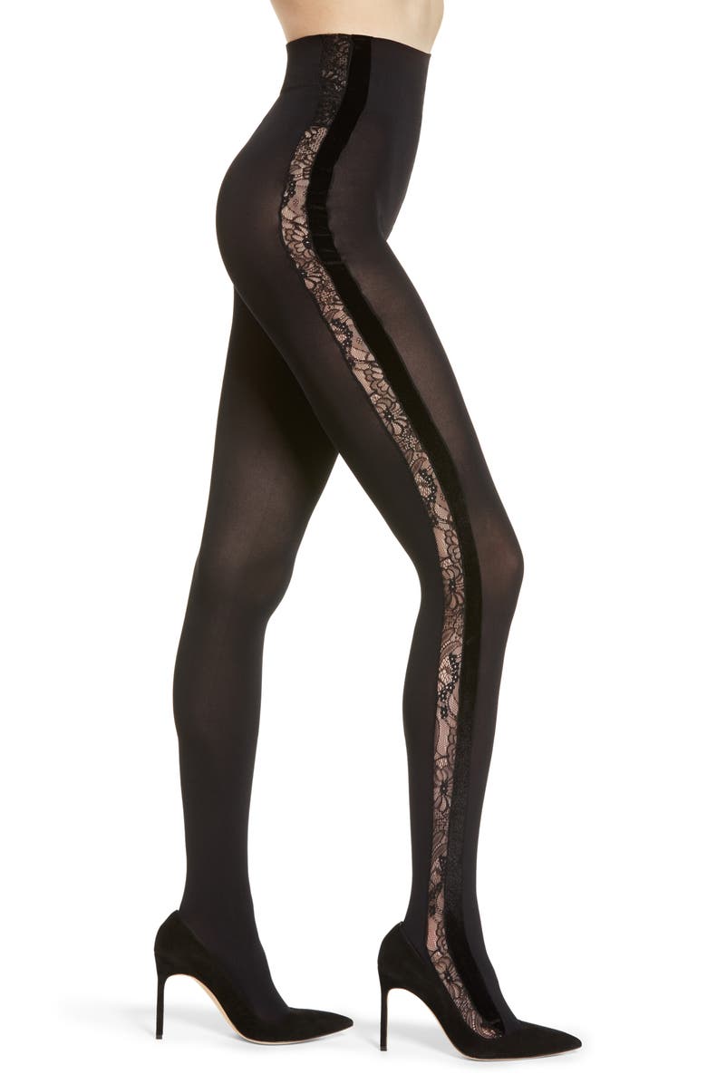 Oroblu Mixed Media Opaque Tights | Nordstrom