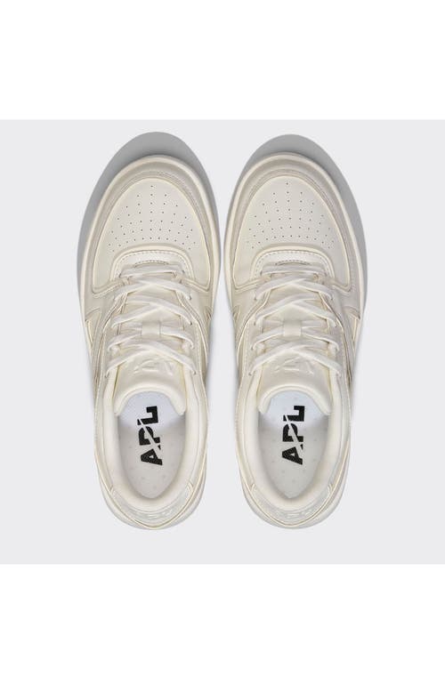 Shop Apl Athletic Propulsion Labs Nostalgia '87 Sneakers In Ivory