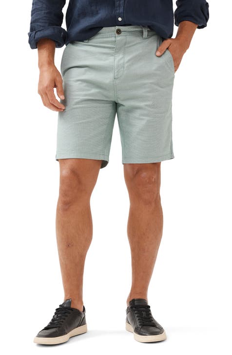 Sustainable Powder Blue Men's Casual Shorts 30