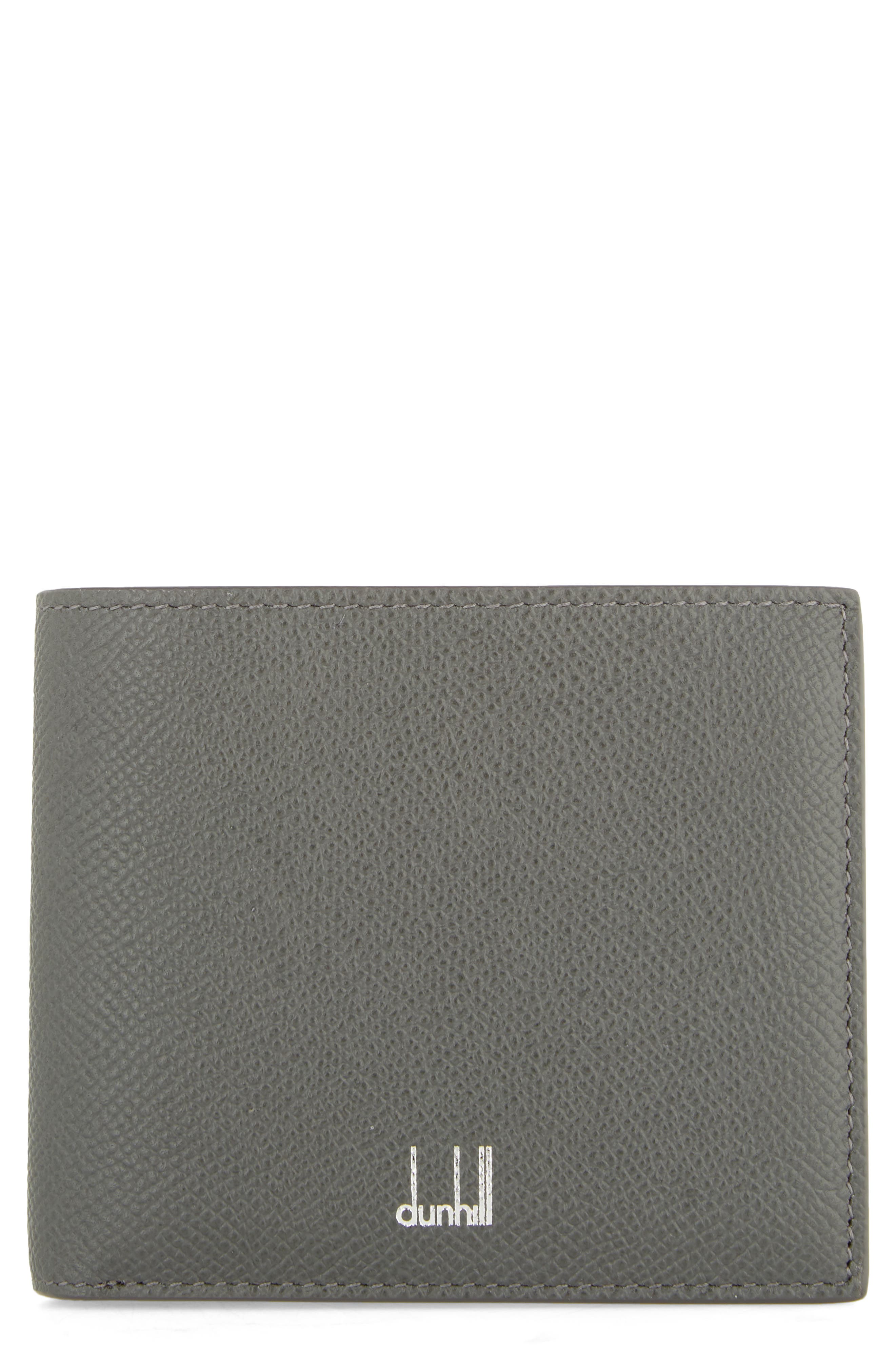 Dunhill Cadogan Leather Wallet - Grey