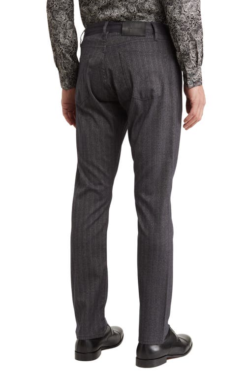 John Varvatos Regular Fit 5-pocket Pants In Grey Heather