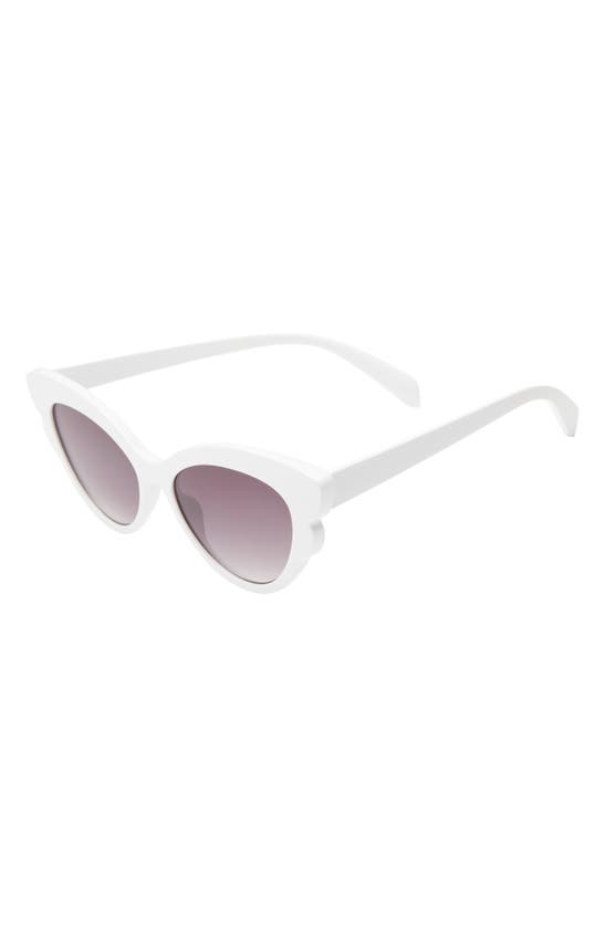 Shop Bp. 54mm Butterfly Sunglasses In White