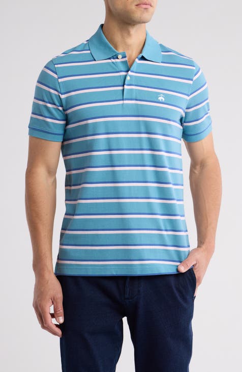 Stripe Original Fit Cotton Polo