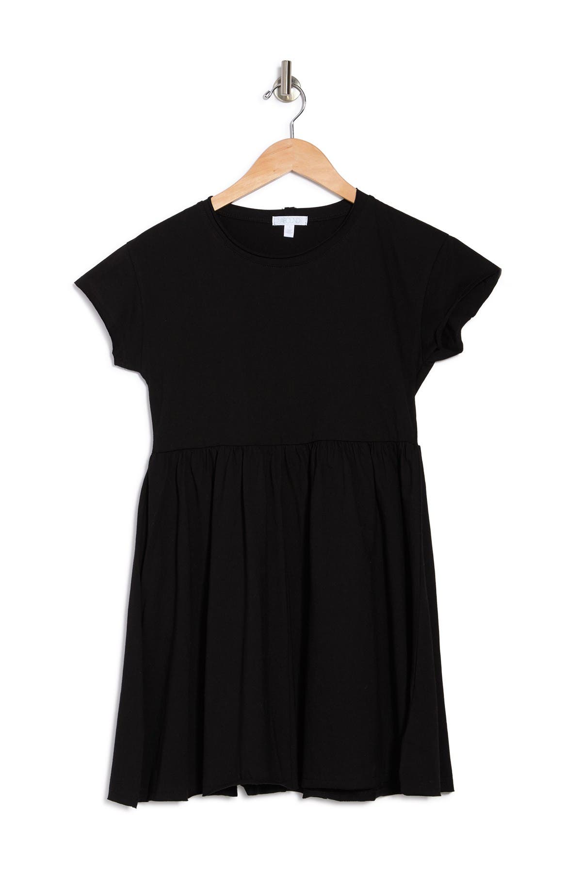 Abound Short Sleeve T-shirt Dress In Black