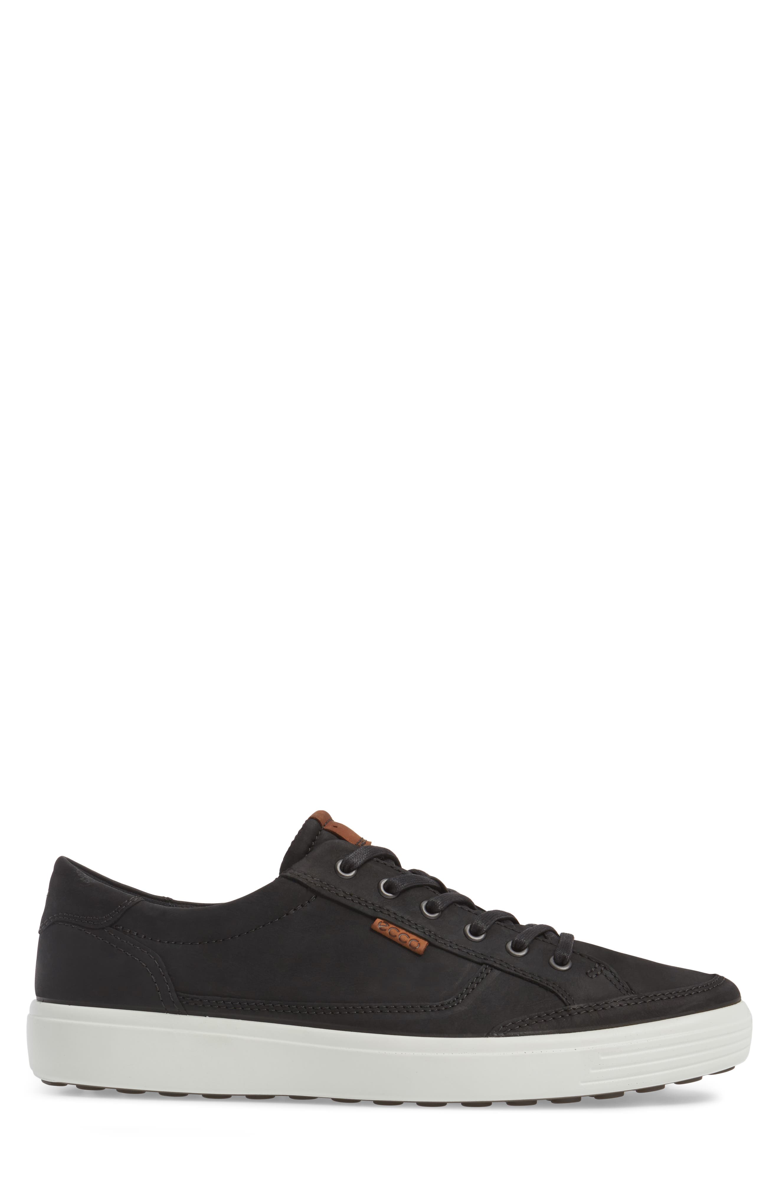 ecco soft 7 long lace perforated sneaker