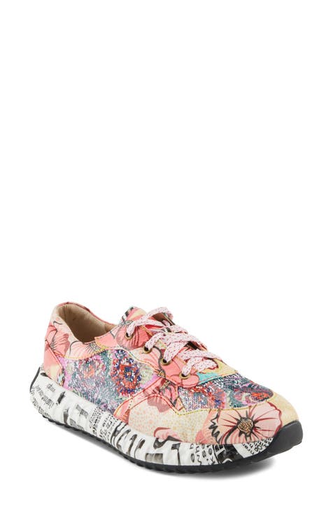 Pink sequin best sale tennis shoes