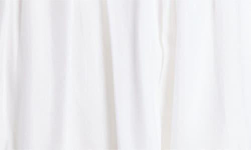 Elan Smocked Cover-up Midi Dress In White
