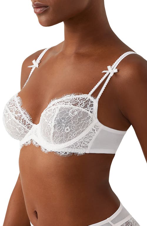 Shop B.tempt'd By Wacoal It's On Eyelash Lace Underwire Bra In Sea Salt