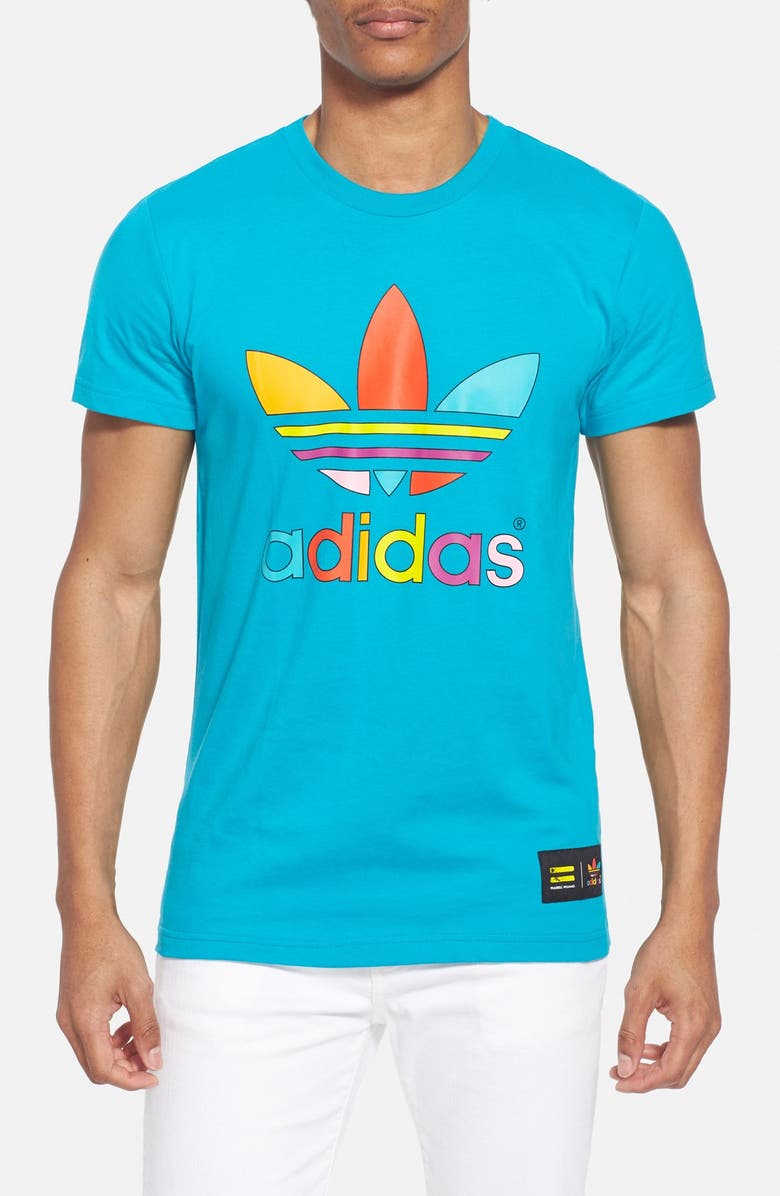 adidas Originals 'adidas x Pharrell Williams Trefoil' Graphic T-Shirt ...