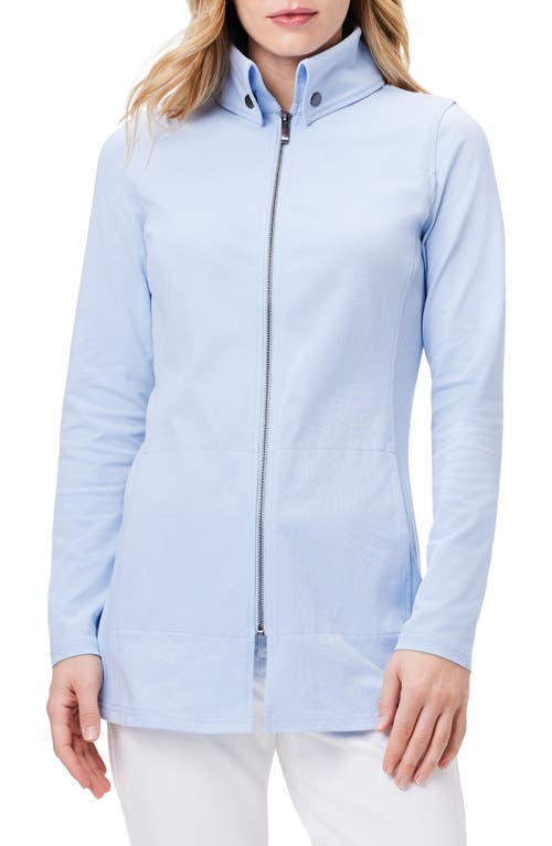 NIC+ZOE Pop In Perfect Knit Jacket in Powder Blue at Nordstrom, Size Small