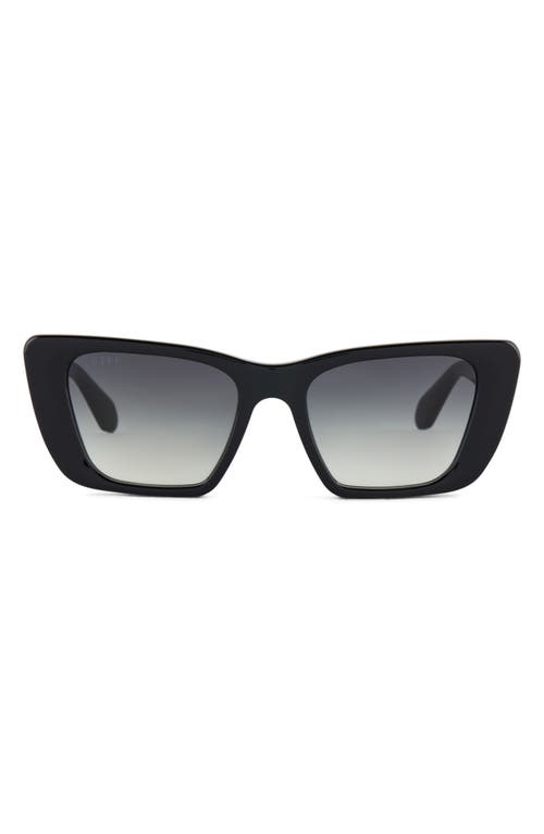 DIFF Aura 51mm Gradient Cat Eye Sunglasses in Gradient at Nordstrom