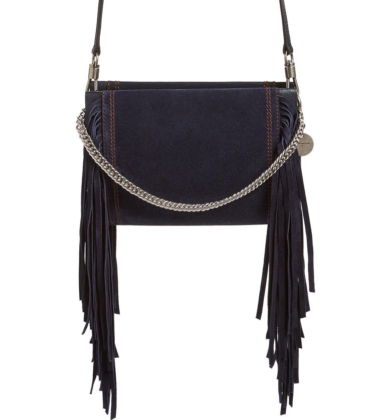 Givenchy Cross 3 Fringe Leather Crossbody Bag Nordstrom