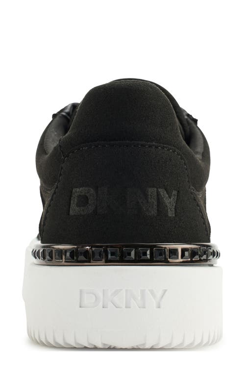 Shop Dkny Beverly Platform Sneaker In Black