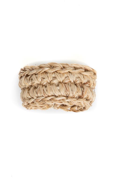 Tallo De Olivo Fique Spiral Napkin Rings Set Of 4 In Natural