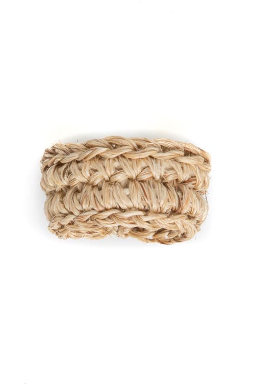 Shop Tallo De Olivo Fique Spiral Napkin Rings Set Of 4 In Natural