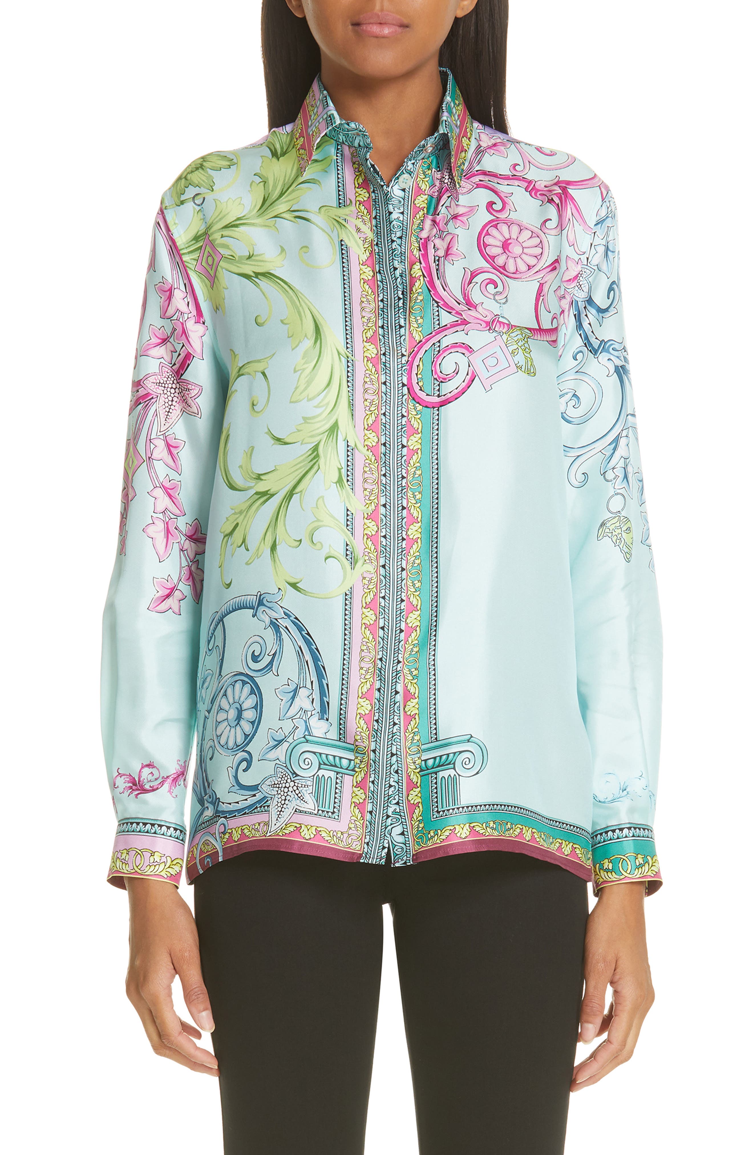 versace collection blouse