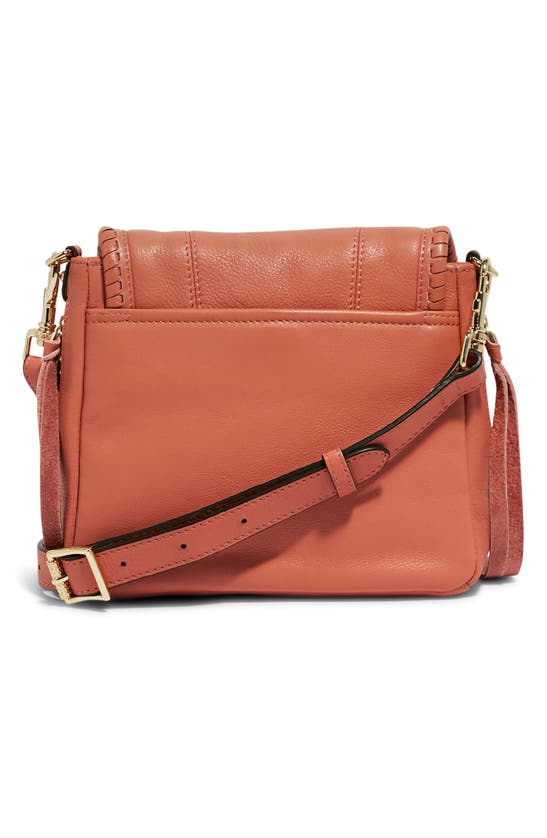 Shop Aimee Kestenberg Mini All For Love Convertible Leather Crossbody Bag In Apricot