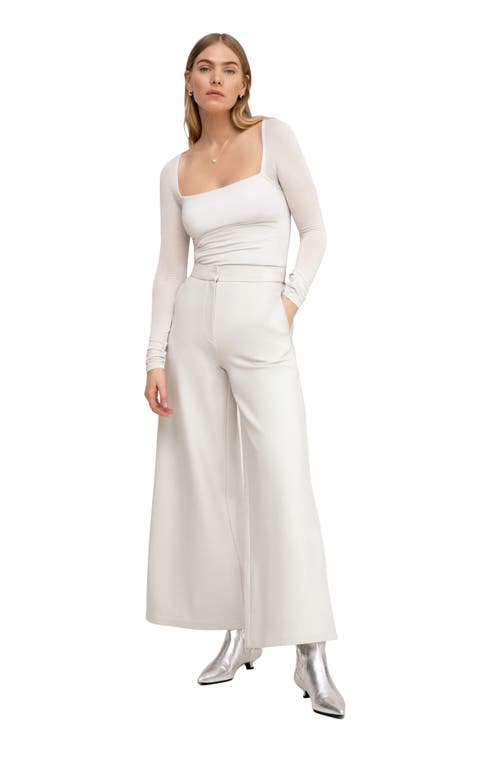 Marcella Lonnie Long Sleeve Top In Mist