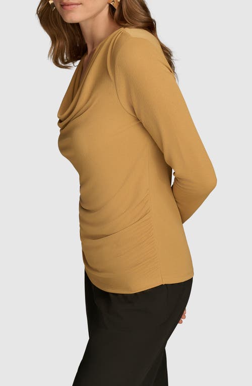 DONNA KARAN DONNA KARAN NEW YORK COWL NECK TOP