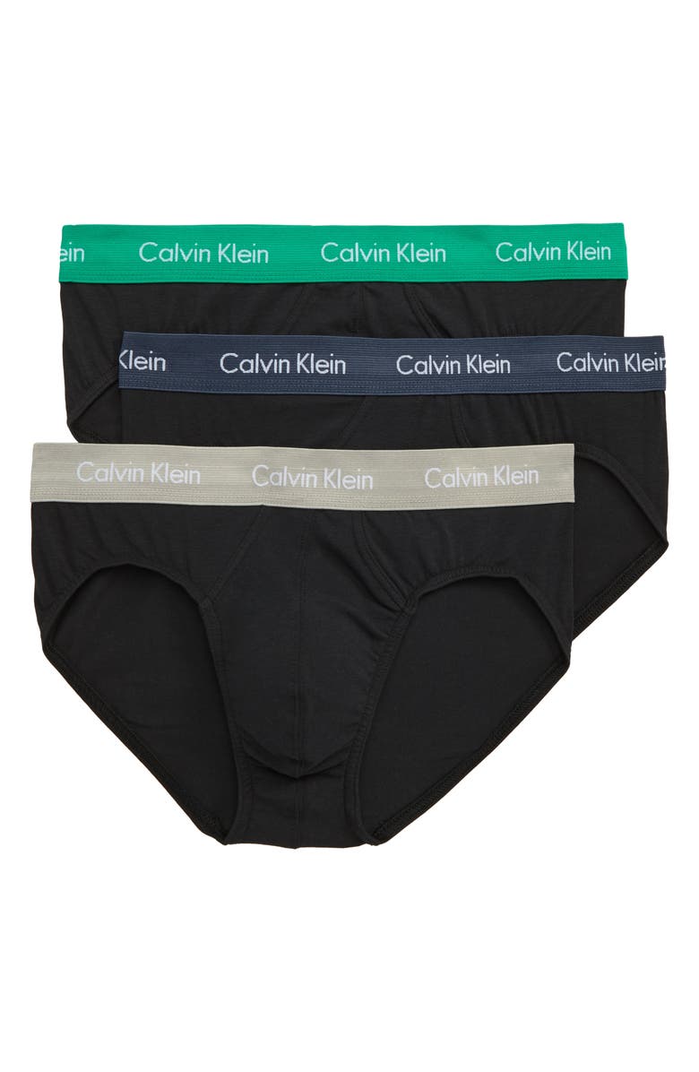 Calvin Klein 3-Pack Stretch Cotton Hip Briefs | Nordstrom