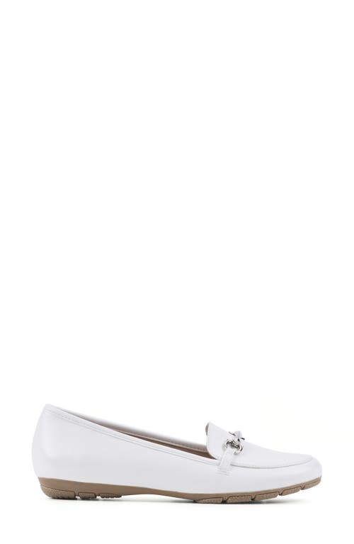 Shop Cliffs By White Mountain Glowing Bit Loafer In White/smooth
