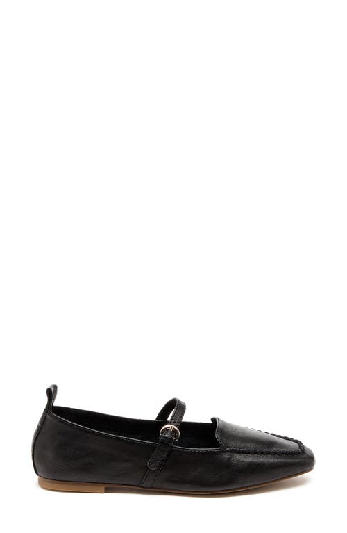 Kelsi Dagger Brooklyn Ferry Mary Jane Loafer In Black