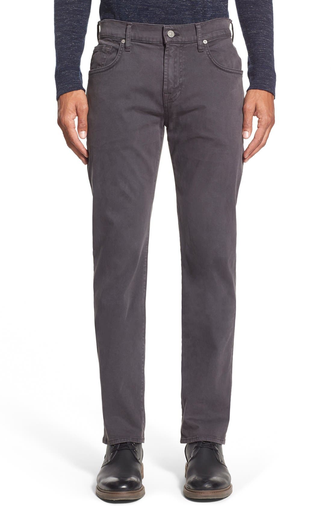 7 For All MankindÂ® 'Straight - Luxe Performance' Slim Straight Leg Jeans | Nordstrom