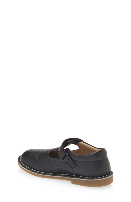 Shop Mini Boden Kids' T-bar Flat In Black