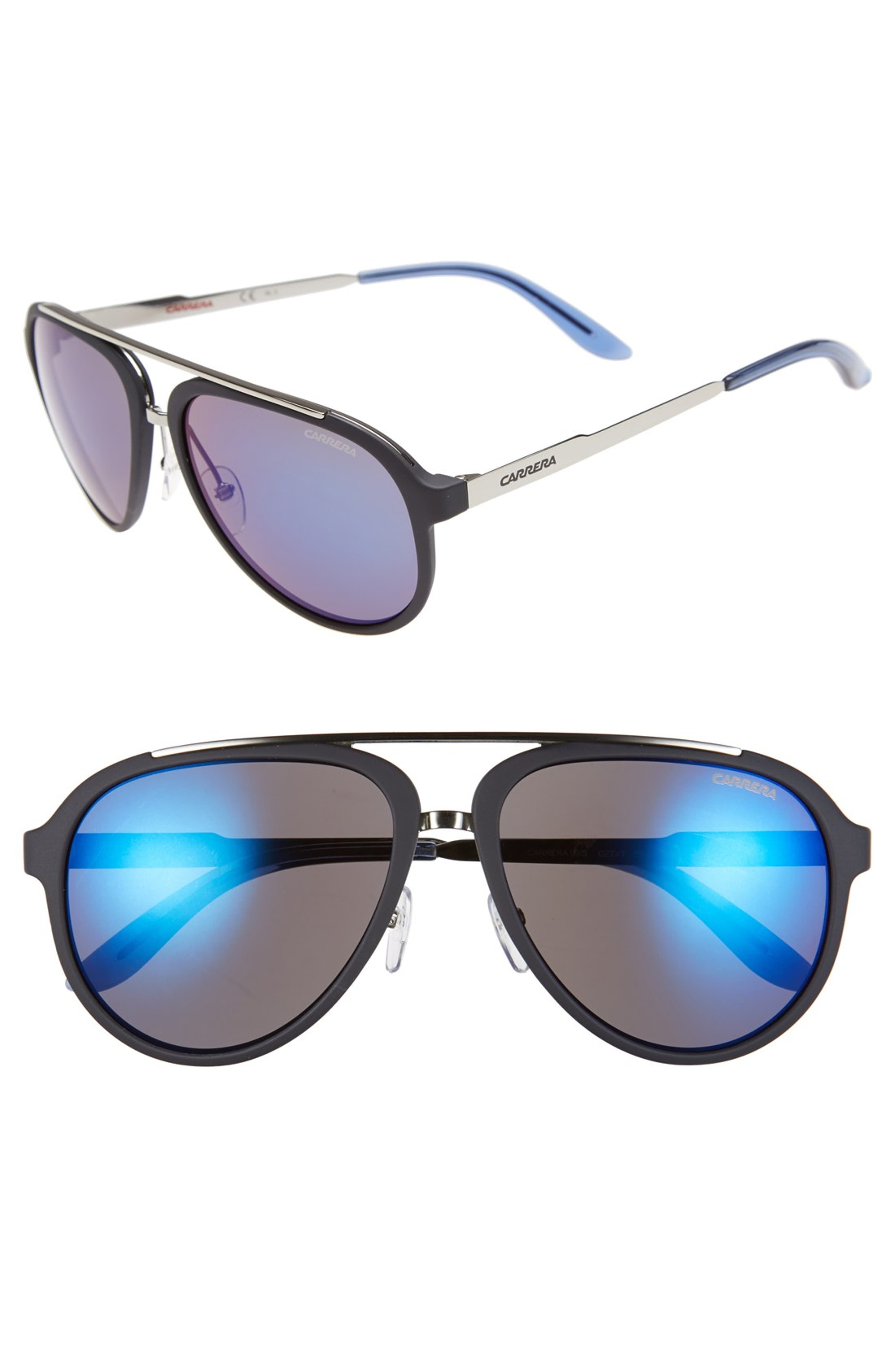 Carrera Eyewear 58mm Aviator Sunglasses Nordstrom