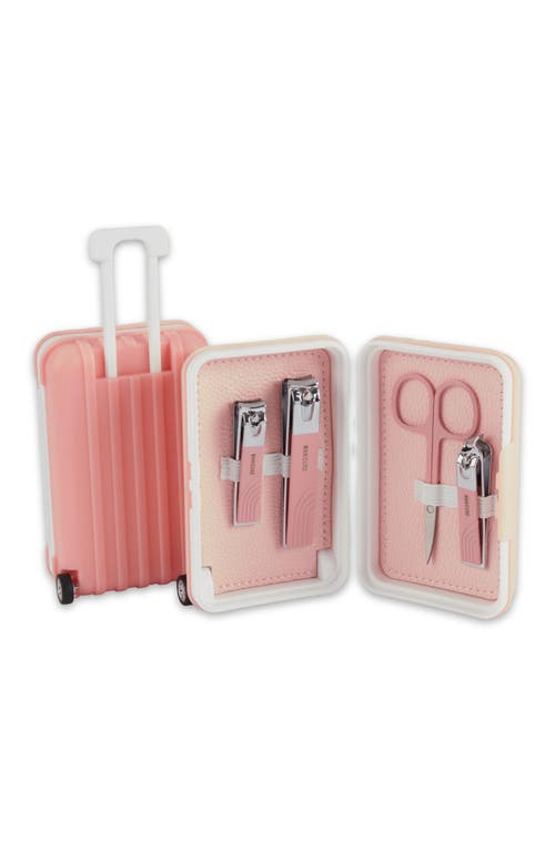 Bey-berk Valise Manicure Set In Multi Color